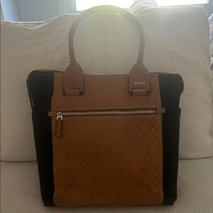 Tumi Brown and Black Laptop Bag